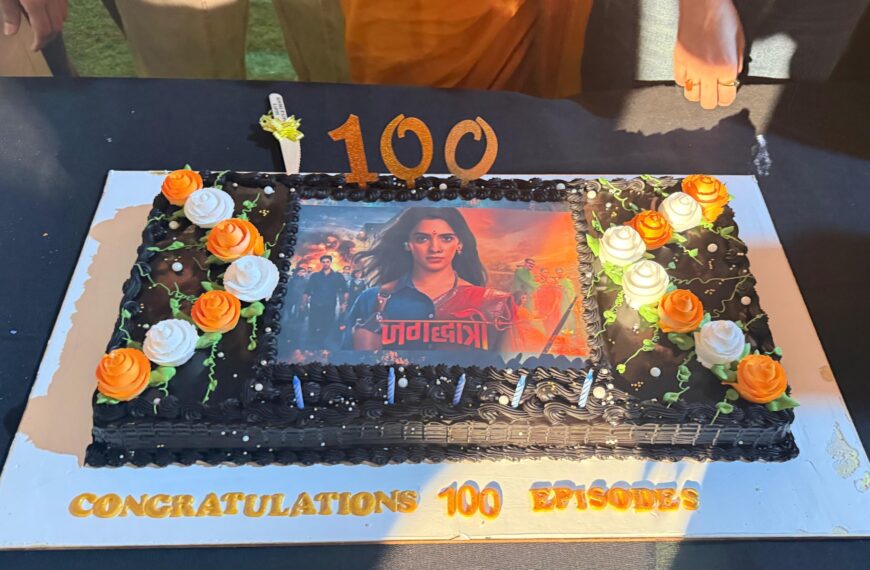 Sonakshi Batra and Farman Haider mark Jagadhatri’s 100-episode…
