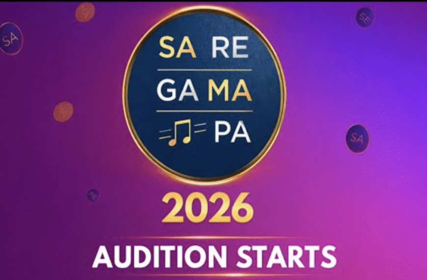 The Search for India’s Next Musical Sensation Begins Now! Zee TV Announces the New Season of Sa Re Ga Ma Pa
