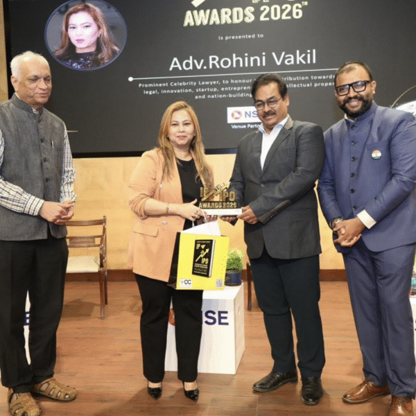 Entertainment Lawyer Rohini Vakil Honoured for ‘Esteemed Contributions&hellip;
